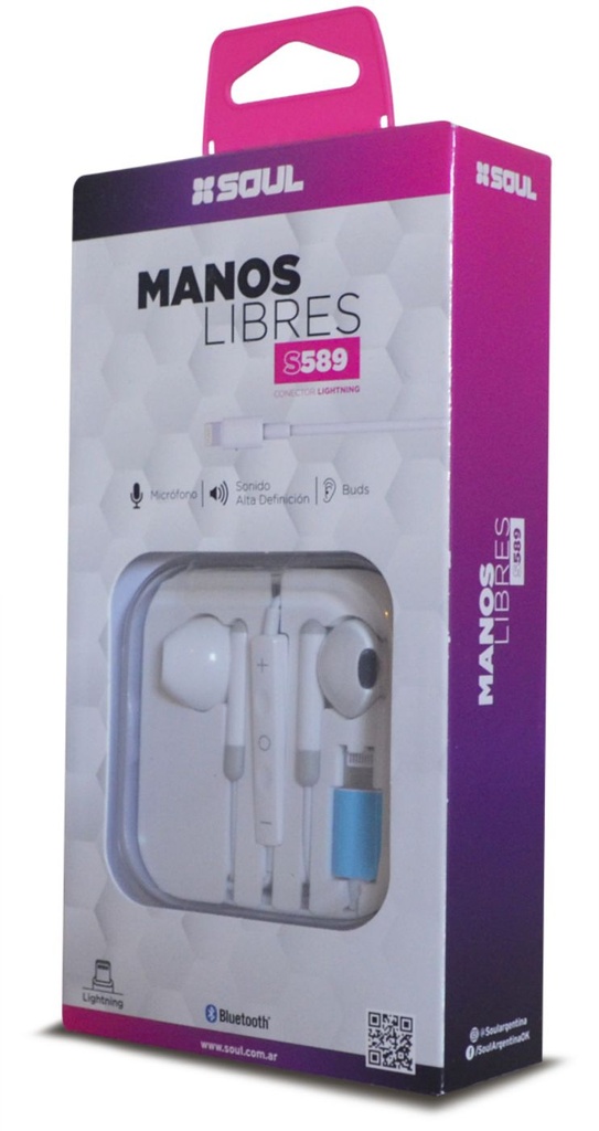 AURICULAR SOUL MLS-S589BL LIGHTNING