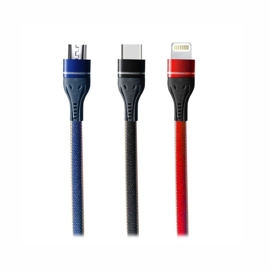 CABLE DE DATOS SOUL DENIM LIGHTNING ROJO