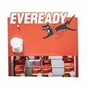 EXHIBIDOR EVEREADY LAMPARAS LED - DE PIE