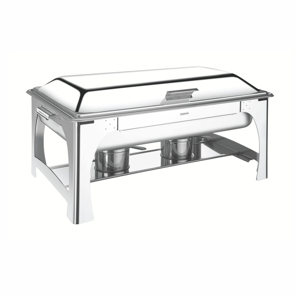 RECHAUD TRAMONTINA 61040/220 RECTANGULAR 2X1/2 C/BRASERO