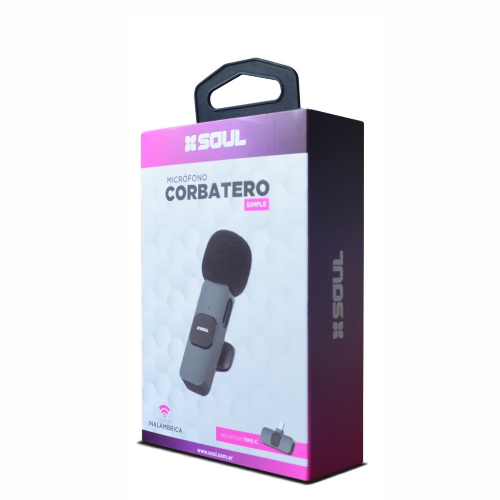 MICROFONO CORBATERO SOUL MIC-C1L SIMPLE