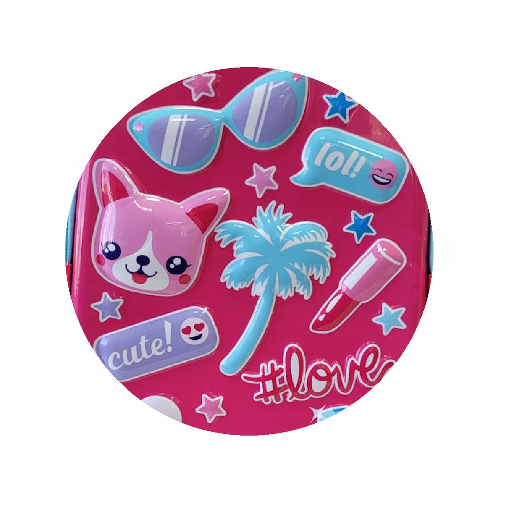 MOCHILA TRENDY 51840 FUCSIA