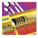 JUEGO DE CUBIERTOS TRAMONTINA 23199/762 NEW KOLOR ROJO 24PZS