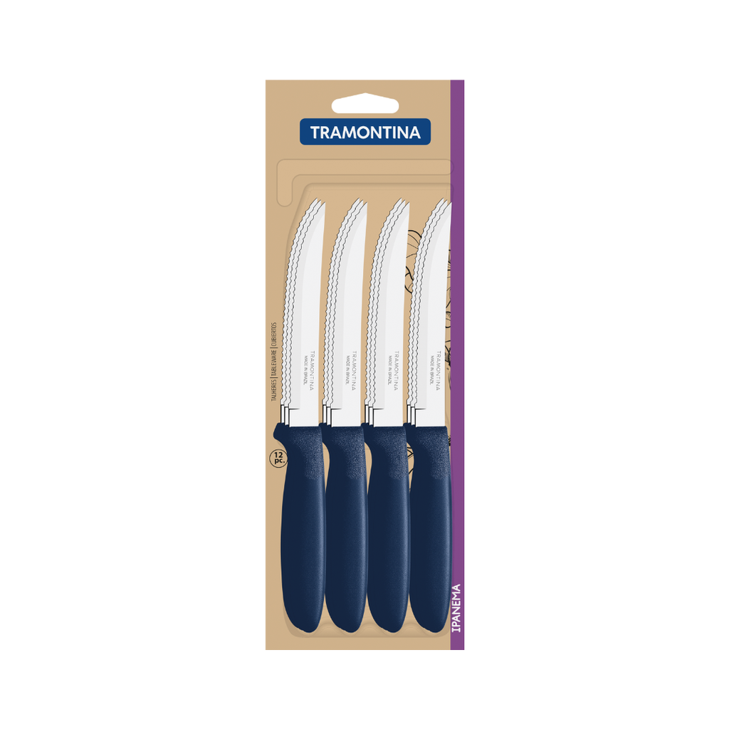 PACK TRAMONTINA IPANEMA AZUL 48 PZS