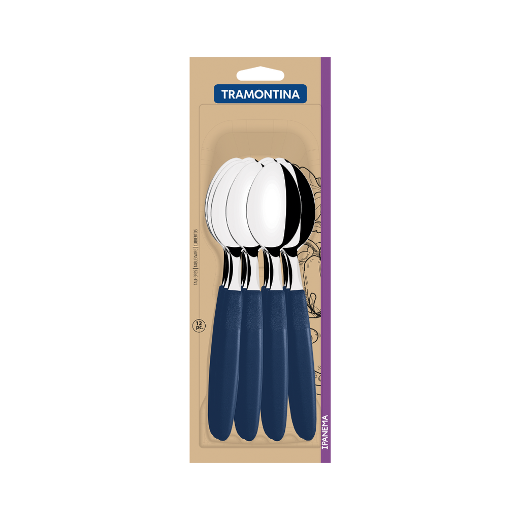 PACK TRAMONTINA IPANEMA AZUL 48 PZS