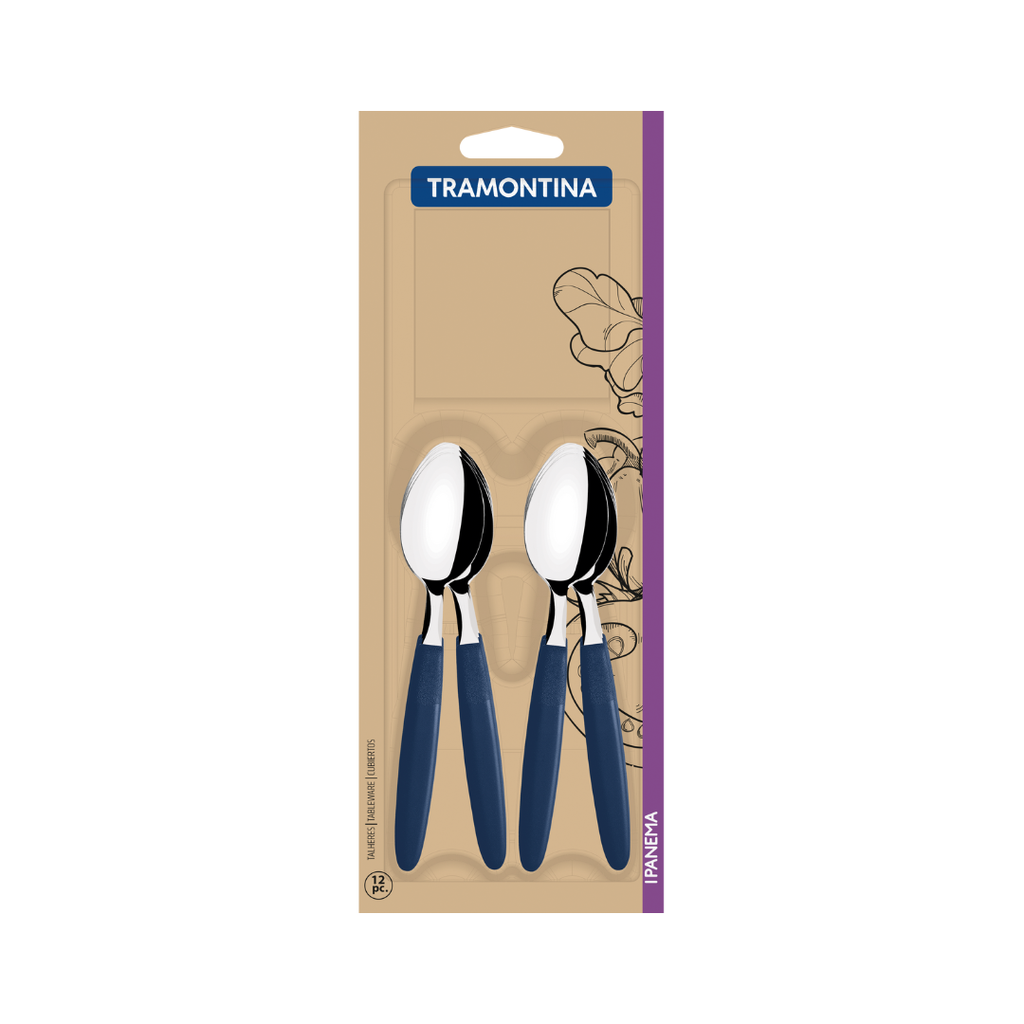 PACK TRAMONTINA IPANEMA AZUL 48 PZS