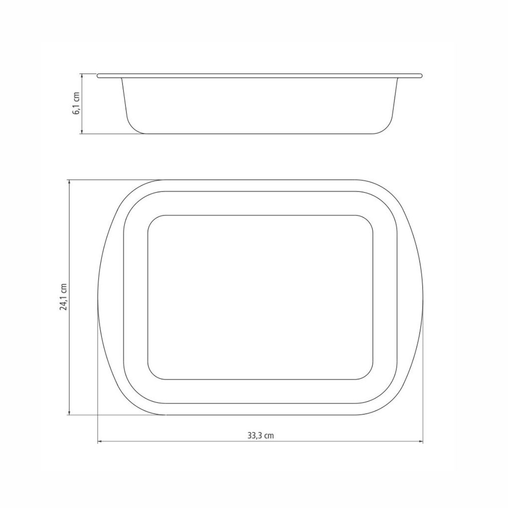 ASADERA TRAMONTINA 20051/028 BRASIL 28CM