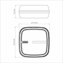 CONTENEDOR TRAMONTINA 25469/030 MIX COLOR 1300ML