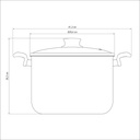 OLLA TRAMONTINA 28530/628 PARIS 28CM