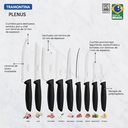 JUEGO DE CUCHILLOS TRAMONTINA 23498/050 PLENUS 9 PZS