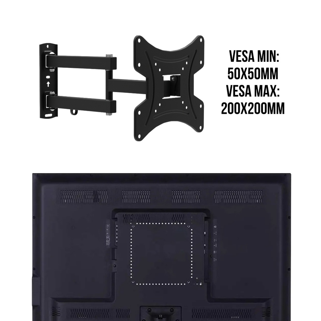 SOPORTE DE TV NIVIKO NVK68-223 C/BRAZO 14-42"