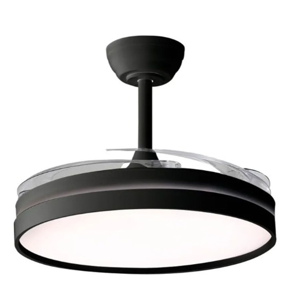 VENTILADOR LILIANA VTHN603R RETRACTIL NEGRO