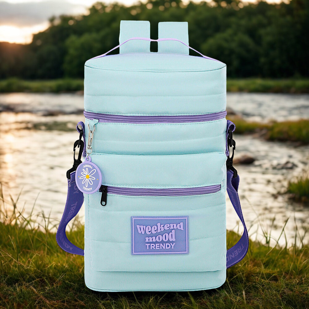 BOLSO MATERO TRENDY 18477 AQUA