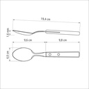 CUCHARA DE MESA TRAMONTINA 21103/670 POLYWOOD 6 PZS
