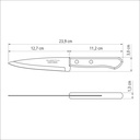 CUCHILLO DE COCINA TRAMONTINA 22902/005 DYNAMIC 5" 12 PZS