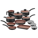 BATERIA DE COCINA TRAMONTINA 27899/496 TURIM 12PZS NEGRO