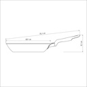 SARTEN TRAMONTINA 20380/020 LORETO 20CM
