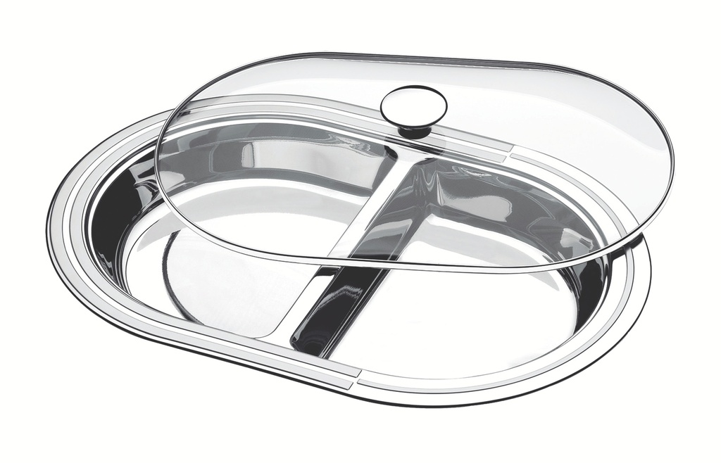 FUENTE TRAMONTINA 61525/454 CICLO 45CM CON DIVISION