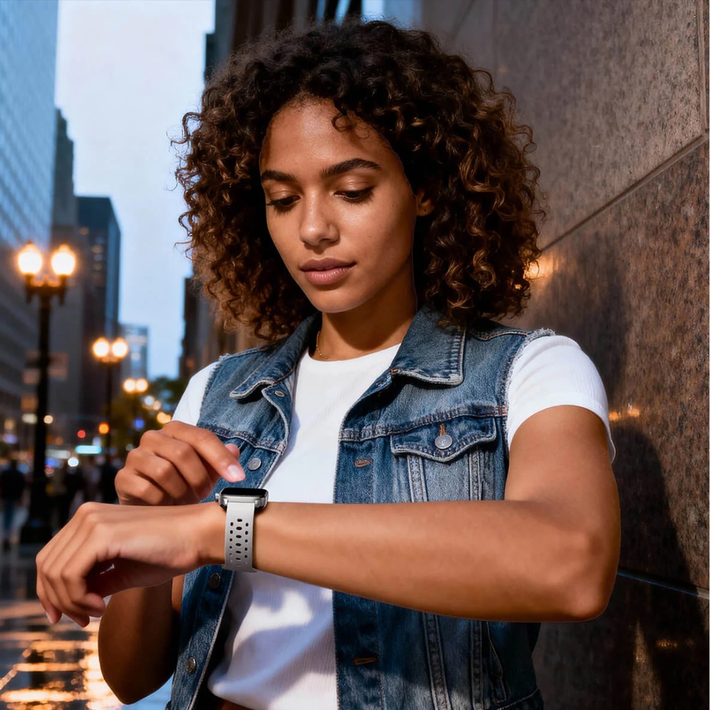 RELOJ MIBRO FIT PLATEADO 