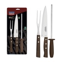 JUEGO P/ASADO TRAMONTINA 22299/055 TRADICIONAL 3PZS