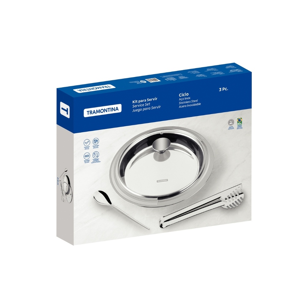 JUEGO P/SERVIR TRAMONTINA 64510/274 CICLO 3 PZS