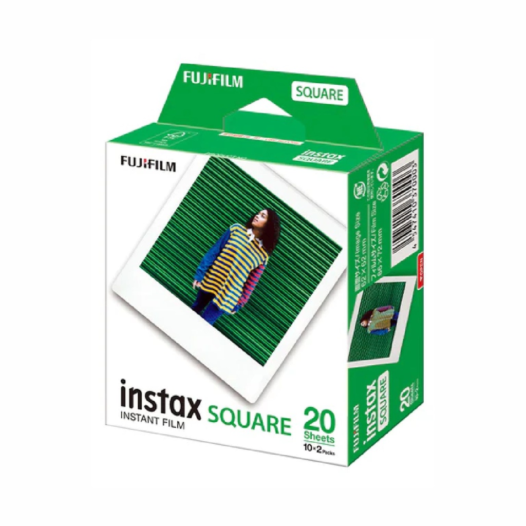 FILM FUJI INSTAX SQUARE WHITE 10x2 PK