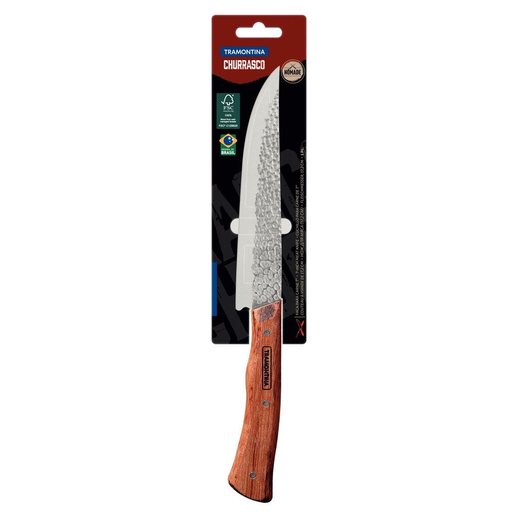CUCHILLO TRAMONTINA 22866/107 NOMADE 7"