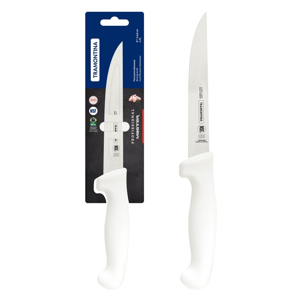 CUCHILLO PARA DESHUESAR TRAMONTINA 24605/186 PROFISSIONAL MASTER 6"