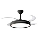 VENTILADOR LILIANA VTHN603R RETRACTIL NEGRO