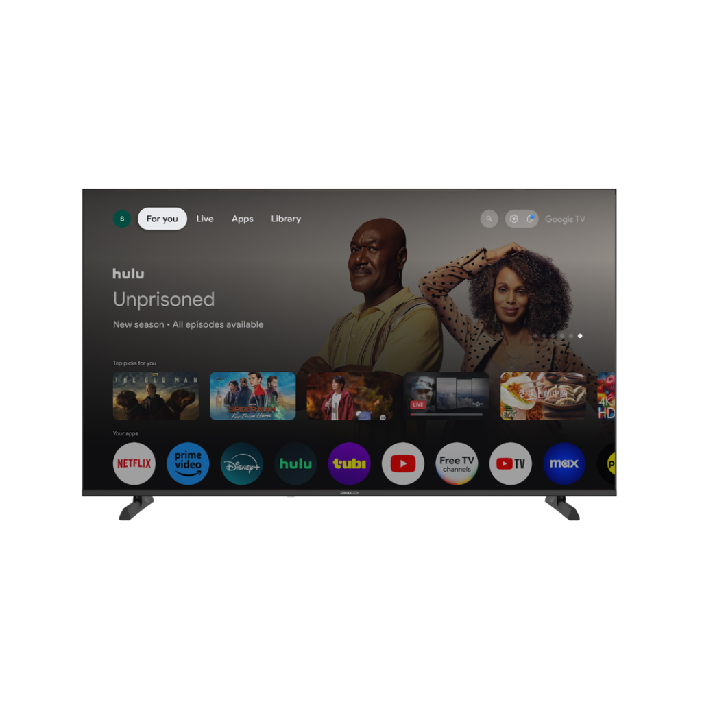 TV LED PHILCO PLD55US25GH 4K ANDROID 55"