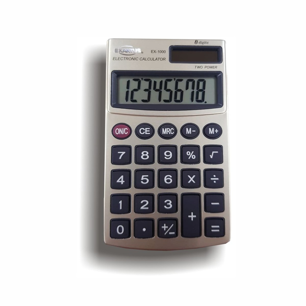 CALCULADORA EXAKTUS EX-1000 METAL