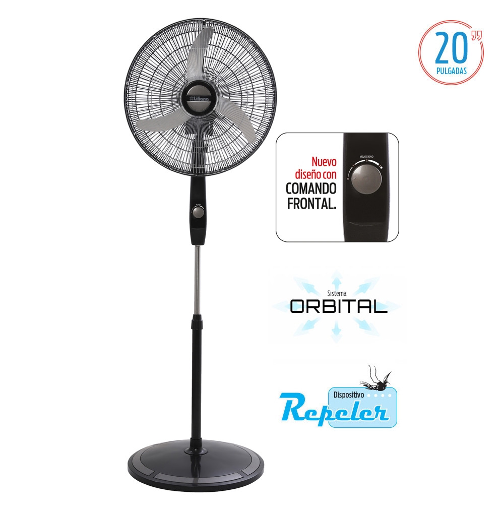 VENTILADOR LILIANA VPC20B DE PIE