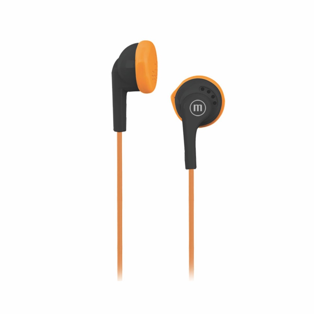 AURICULAR MAXELL EB-95 NARANJA