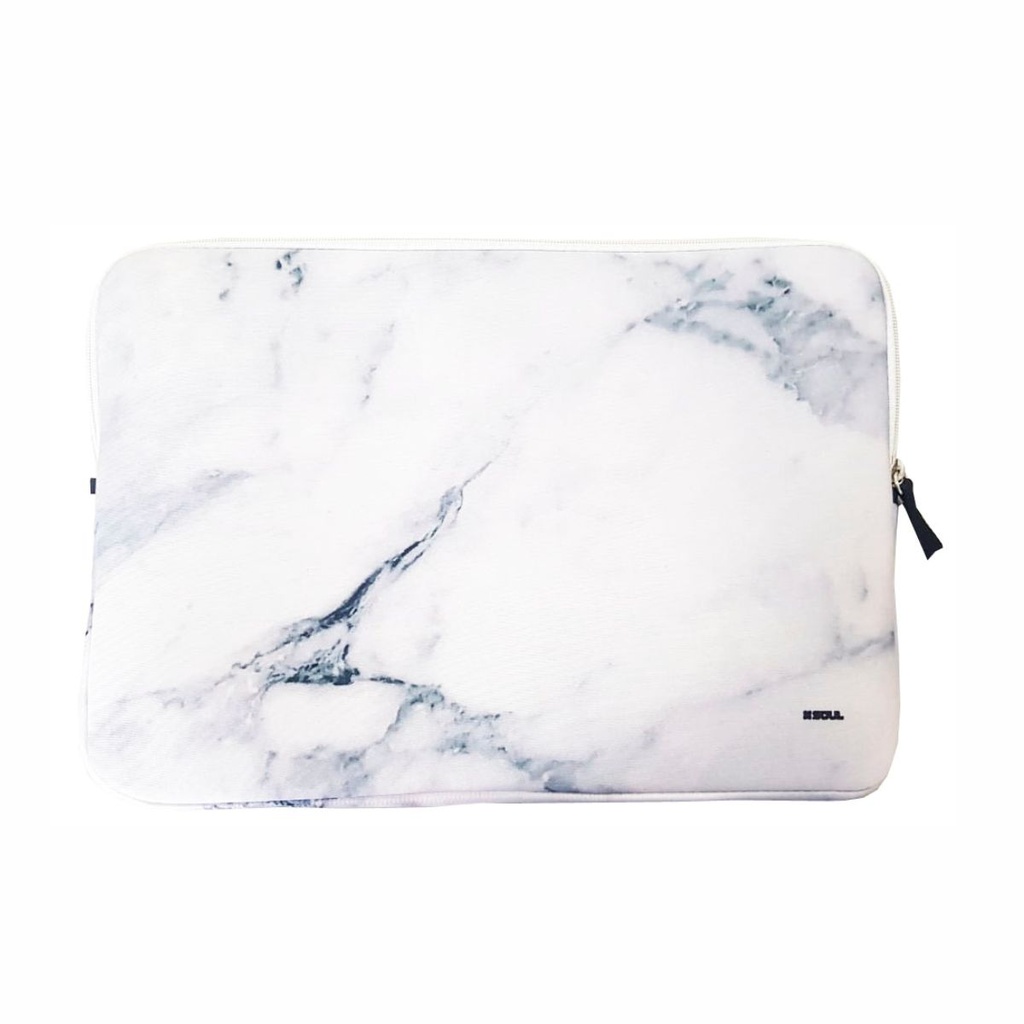 FUNDA SOUL 15.6" MARBLE BLANCO