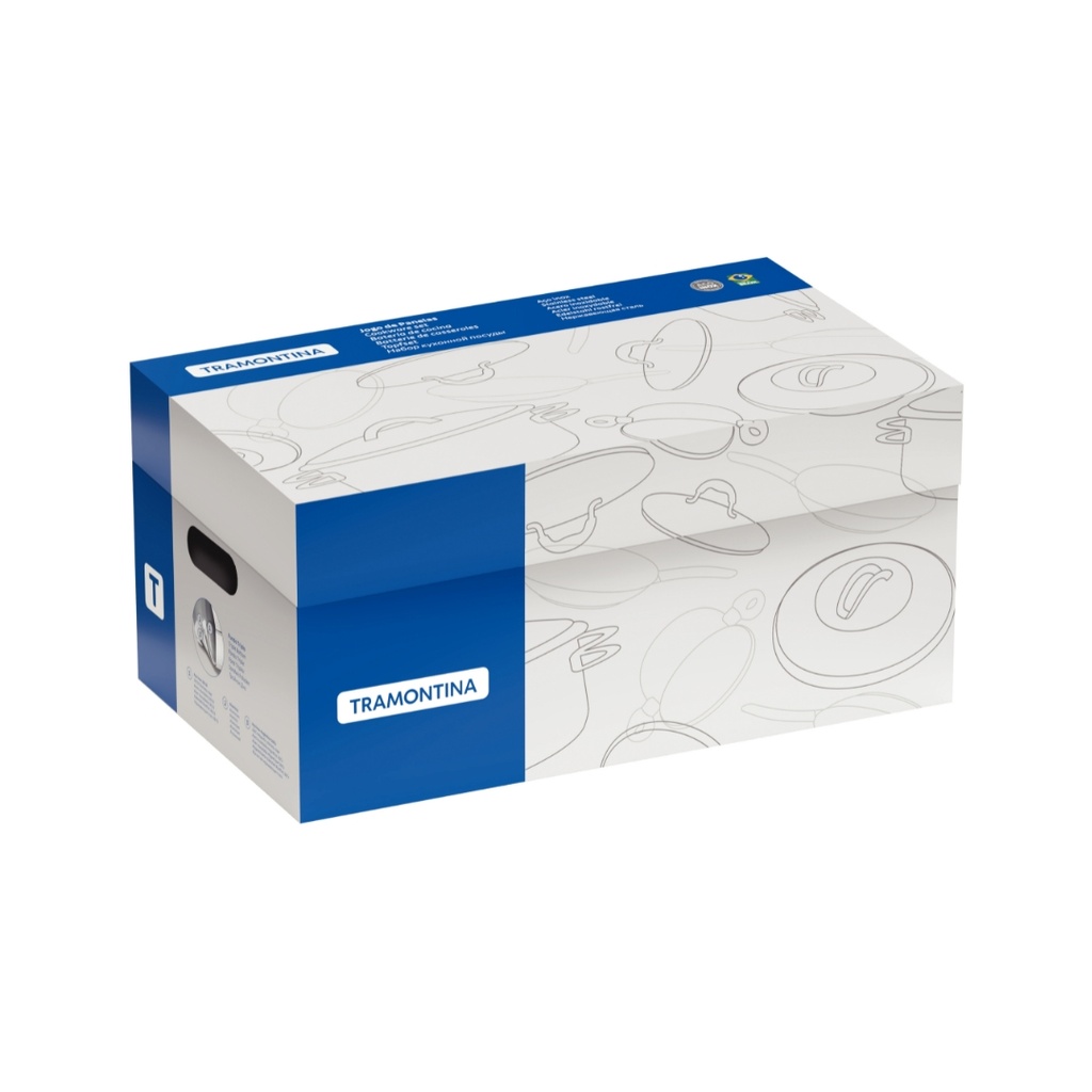 JUEGO TRAMONTINA 65720/000 SOLAR BAQUELITE 6PZS