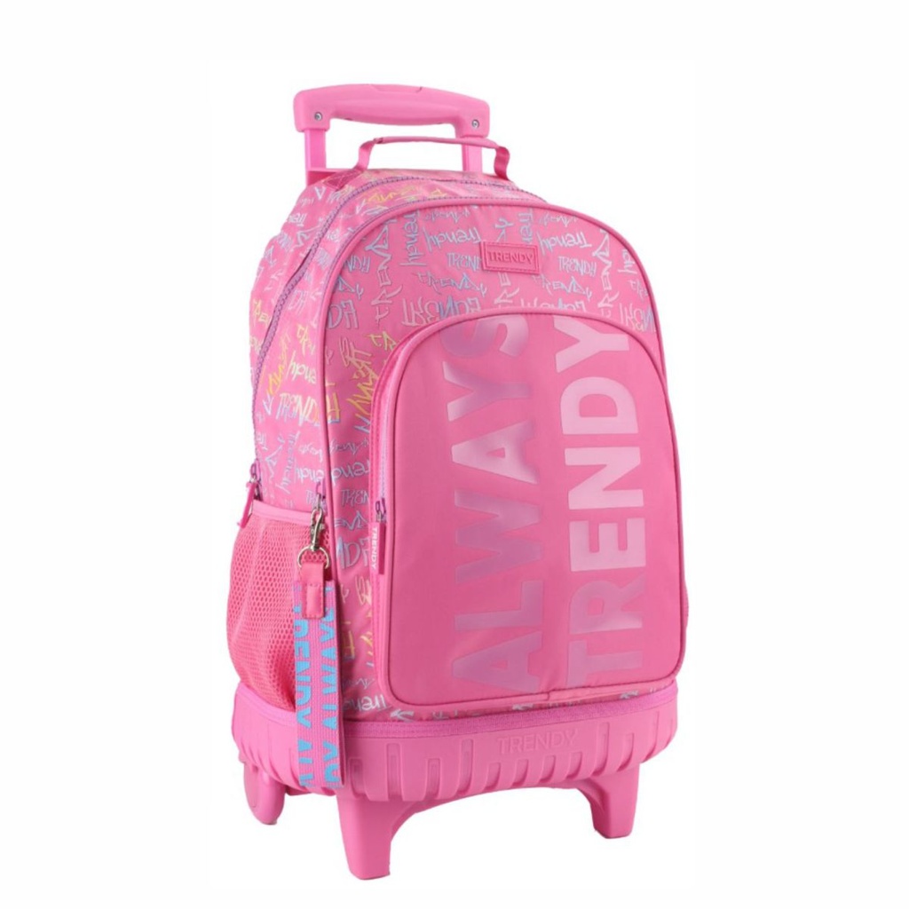 MOCHILA CARRO TRENDY 27766 FUCSIA