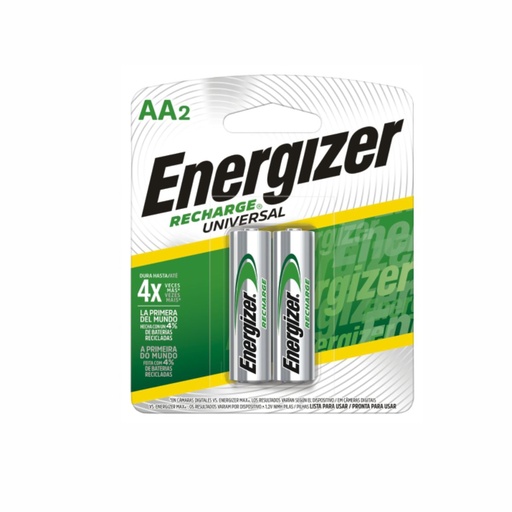 [105-01410] PILA ENERGIZER AA RECARGABLE NH15-BP2 2000mAh