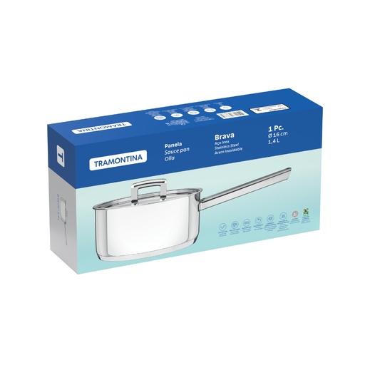 [086-01160] OLLA TRAMONTINA 62401/160 BRAVA 16CM