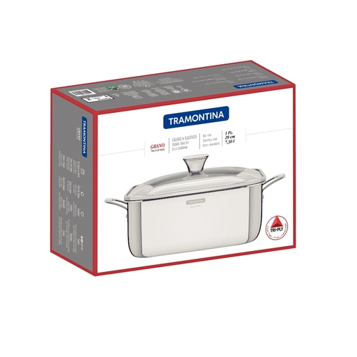 [086-44260] OLLA TRAMONTINA 62144/260 GRANO 26CM