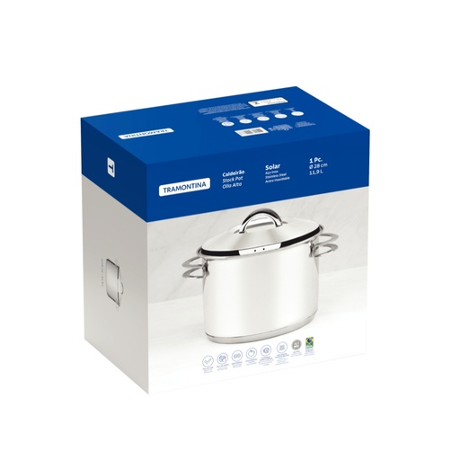 [086-05280] CACEROLA TRAMONTINA 62505/280 SOLAR 28CM