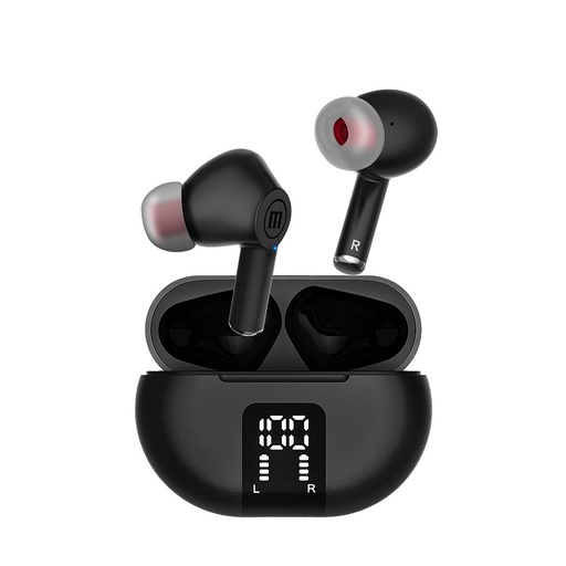 [157-05140] AURICULAR MAXELL EB-BTTWS635 MAXPODS ANC NEGRO