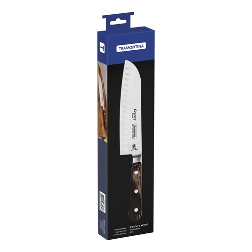 [086-31808] CUCHILLO CARNICERO TRAMONTINA 21542/197 CENTURY WOOD 7"