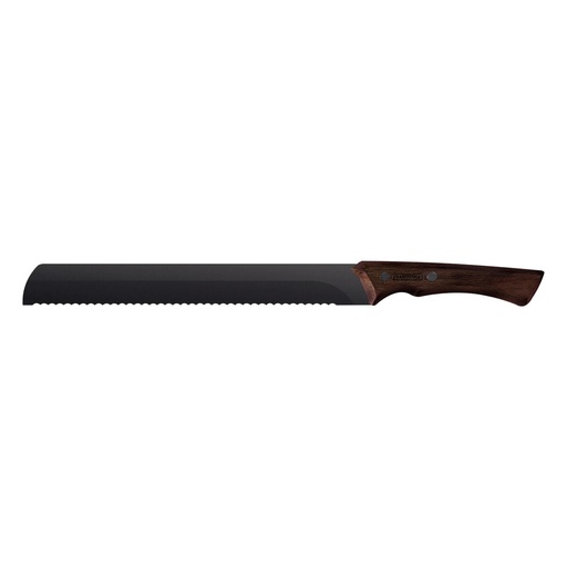 [086-24268] CUCHILLO DENTADO TRAMONTINA 22848/110 BLACK 10"
