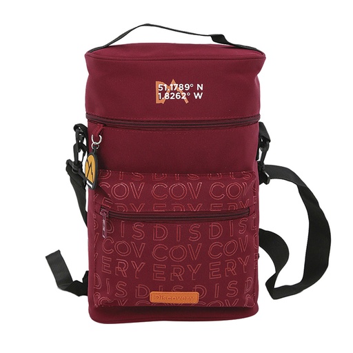 [211-84618] BOLSO MATERO DISCOVERY 18461 1.5L ROJO