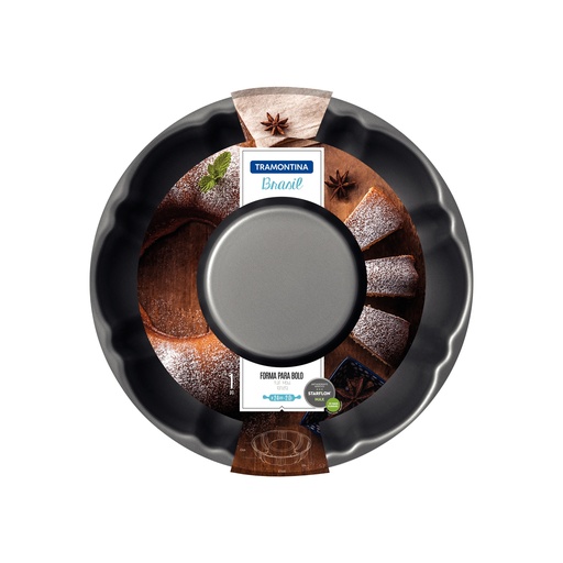 [086-74024] MOLDE TRAMONTINA 20074/024 BRASIL 24CM BUDINERA