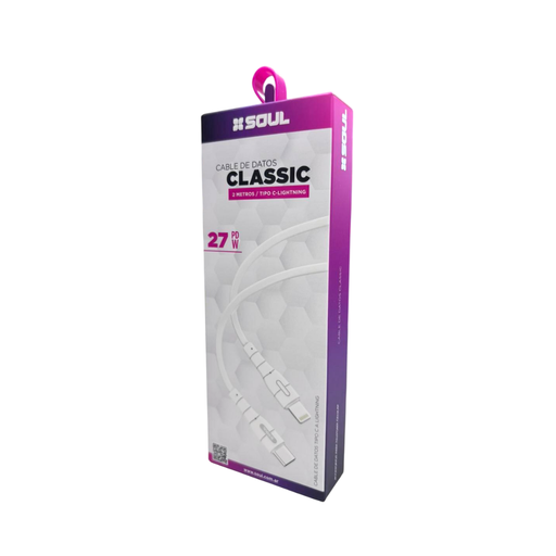 [164-74203] CABLE DE DATOS SOUL CLASSIC USB-CLPD27TL2M TC-L 2M 27w