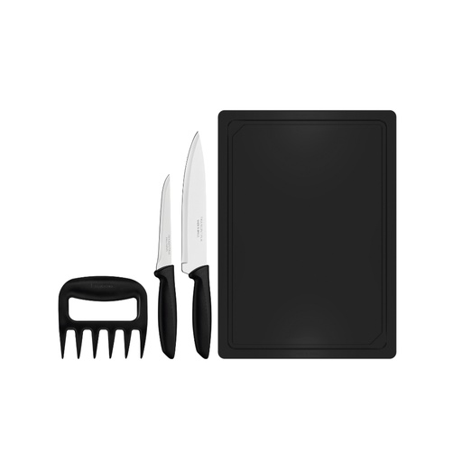 [086-43948] JUEGO DE CUCHILLOS TRAMONTINA 23498/076 PLENUS 4 PZS