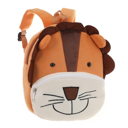 [199-37131] MOCHILA INFANTIL 53713 11" MARRON LEON