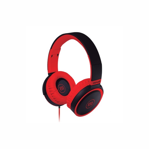 [157-47853] AURICULAR MAXELL HP-B52 ROJO