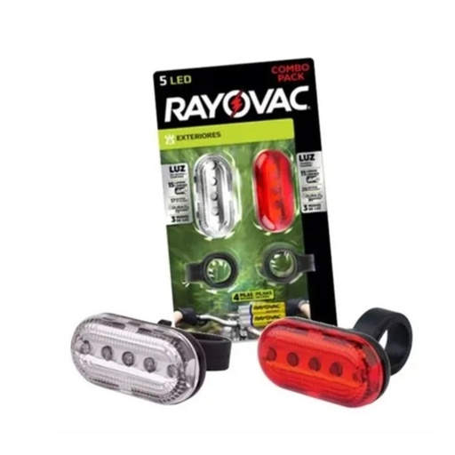 [030-20979] COMBO RAYOVAC COMBOBIKE-B 5 LED